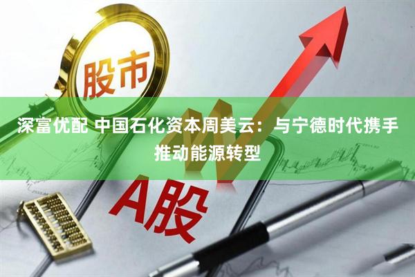 深富优配 中国石化资本周美云：与宁德时代携手推动能源转型