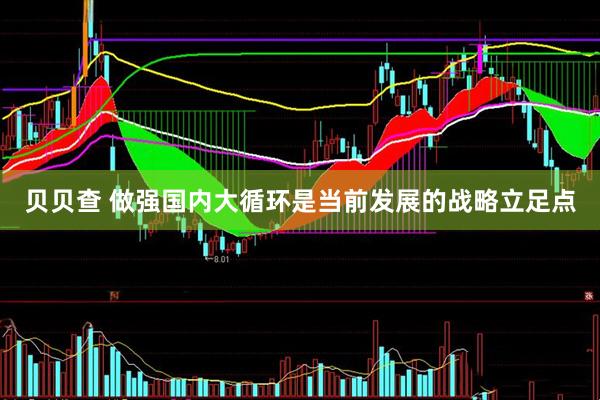 贝贝查 做强国内大循环是当前发展的战略立足点